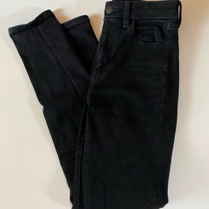 American Eagle Curvy Super High Rise Jegging Black